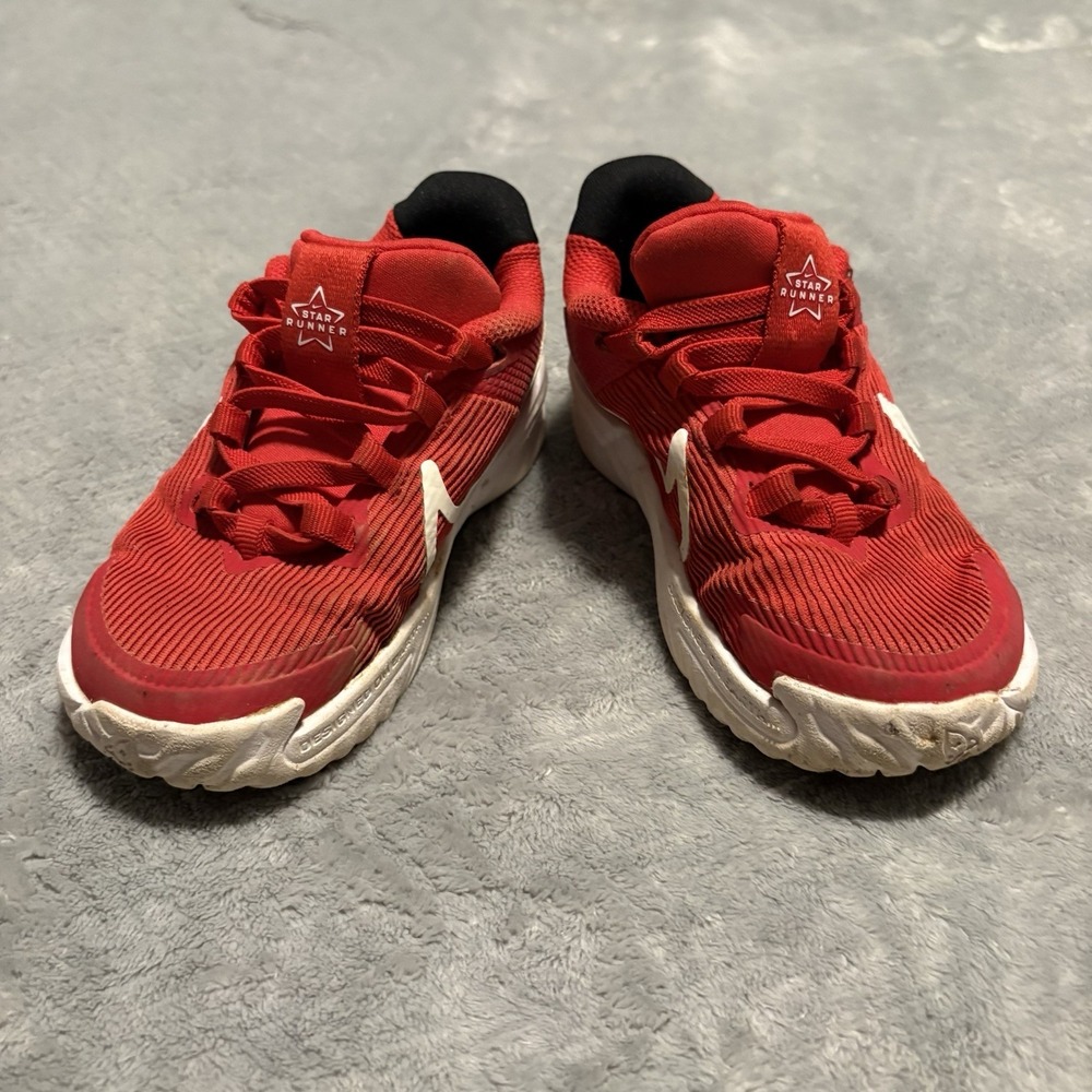 Nike Toddler Size 8C Star Runner 4 Tennis Shoes University Red DX7616-600